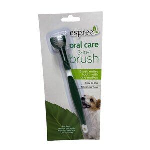 Oral Care 3-in-1 Dog Toothbrush- Easy and quick to Use